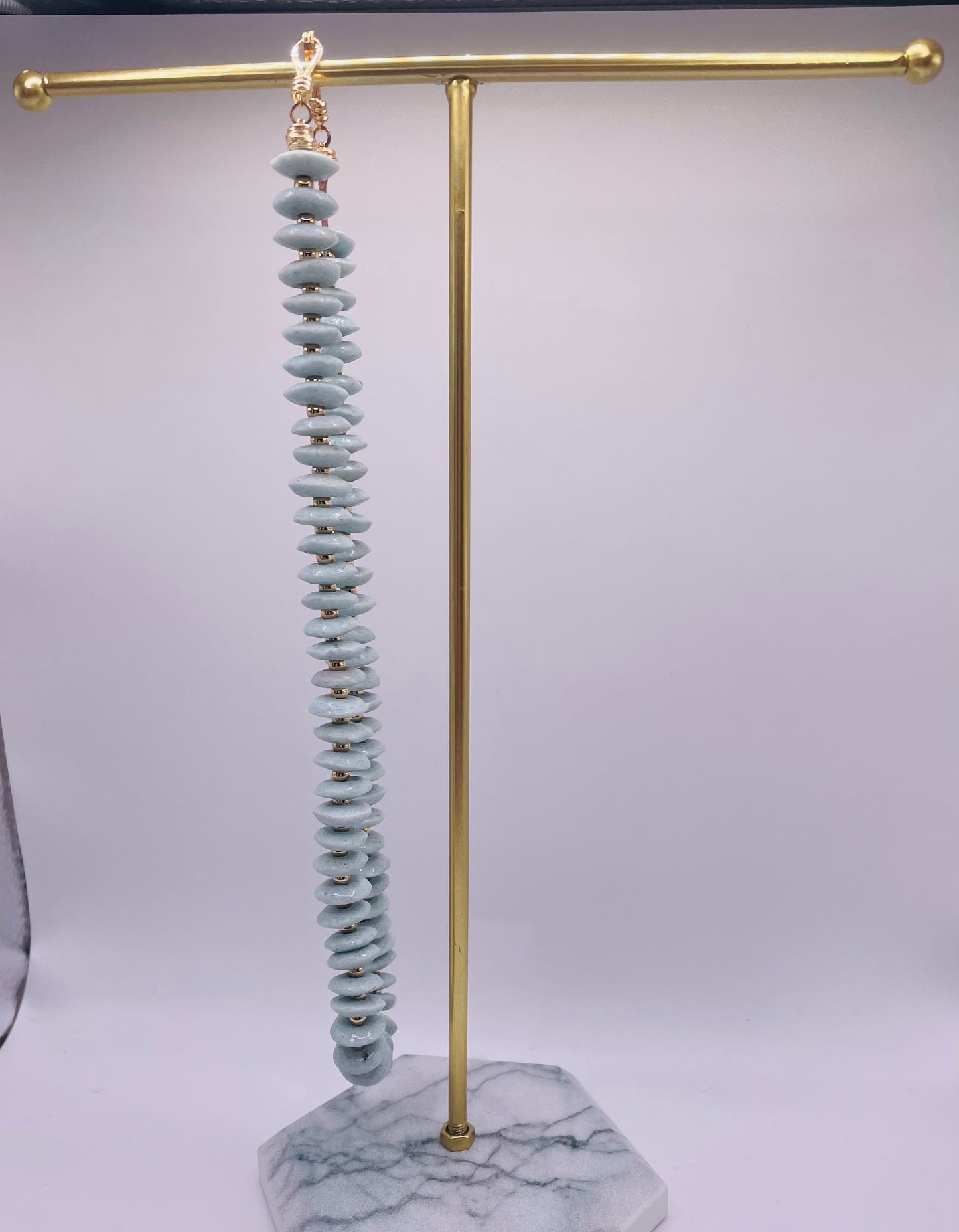African Clay Bead Necklace