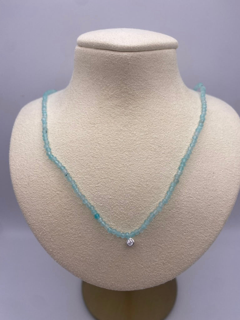 Teen Crystal Seed Necklace