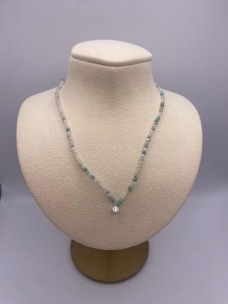 Teen Crystal Seed Necklace